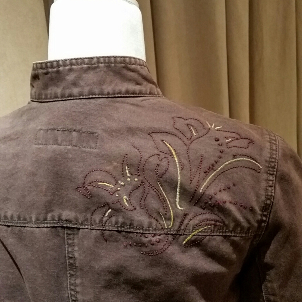 Calvin Klein Denim Blazer - Picture 4 of 11